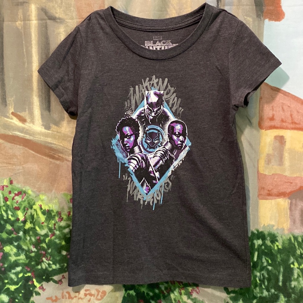Marvel Black Panther T-shirt girls